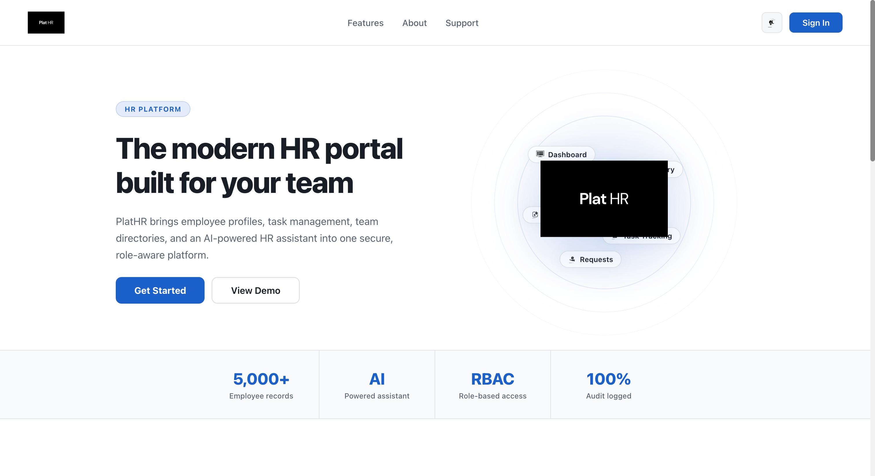 PlatHR Secure HR Orchestrator